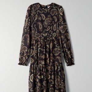 NWOT Aritzia Wilfred Rosalyn Maxi Dress S